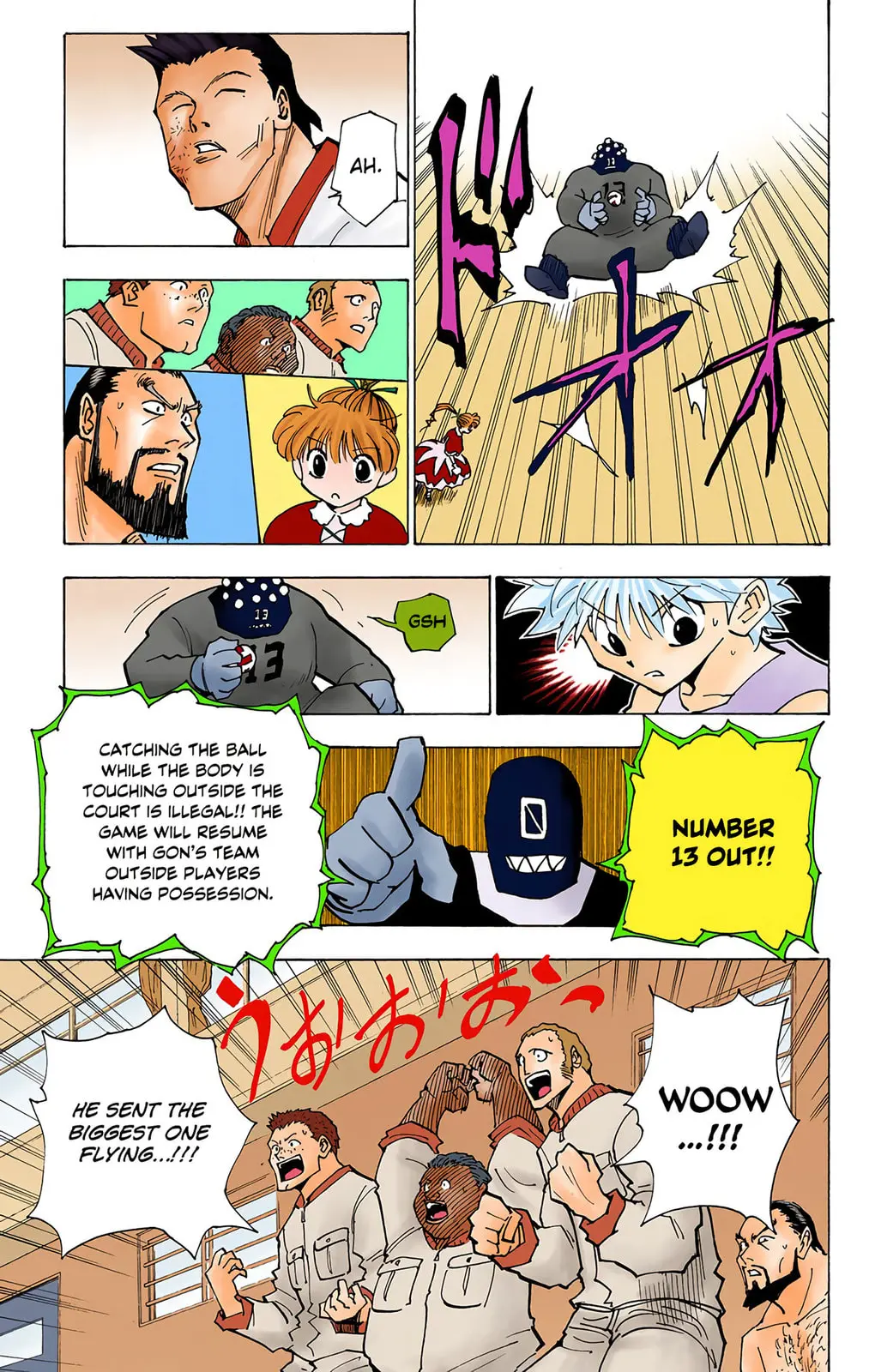 Hunter x Hunter Colored Manga, chapter 165, page 4