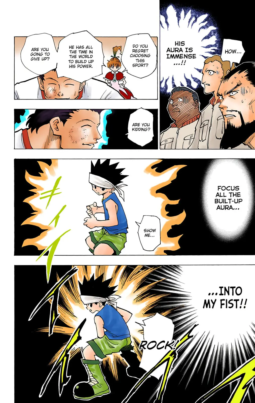 Hunter x Hunter Colored Manga, chapter 165, page 7