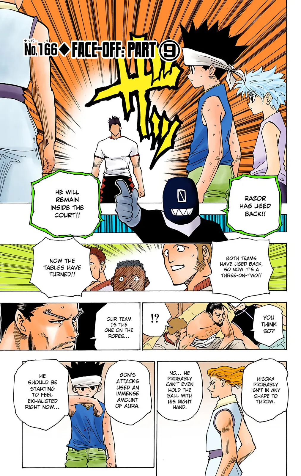Hunter x Hunter Colored Manga, chapter 166, page 1
