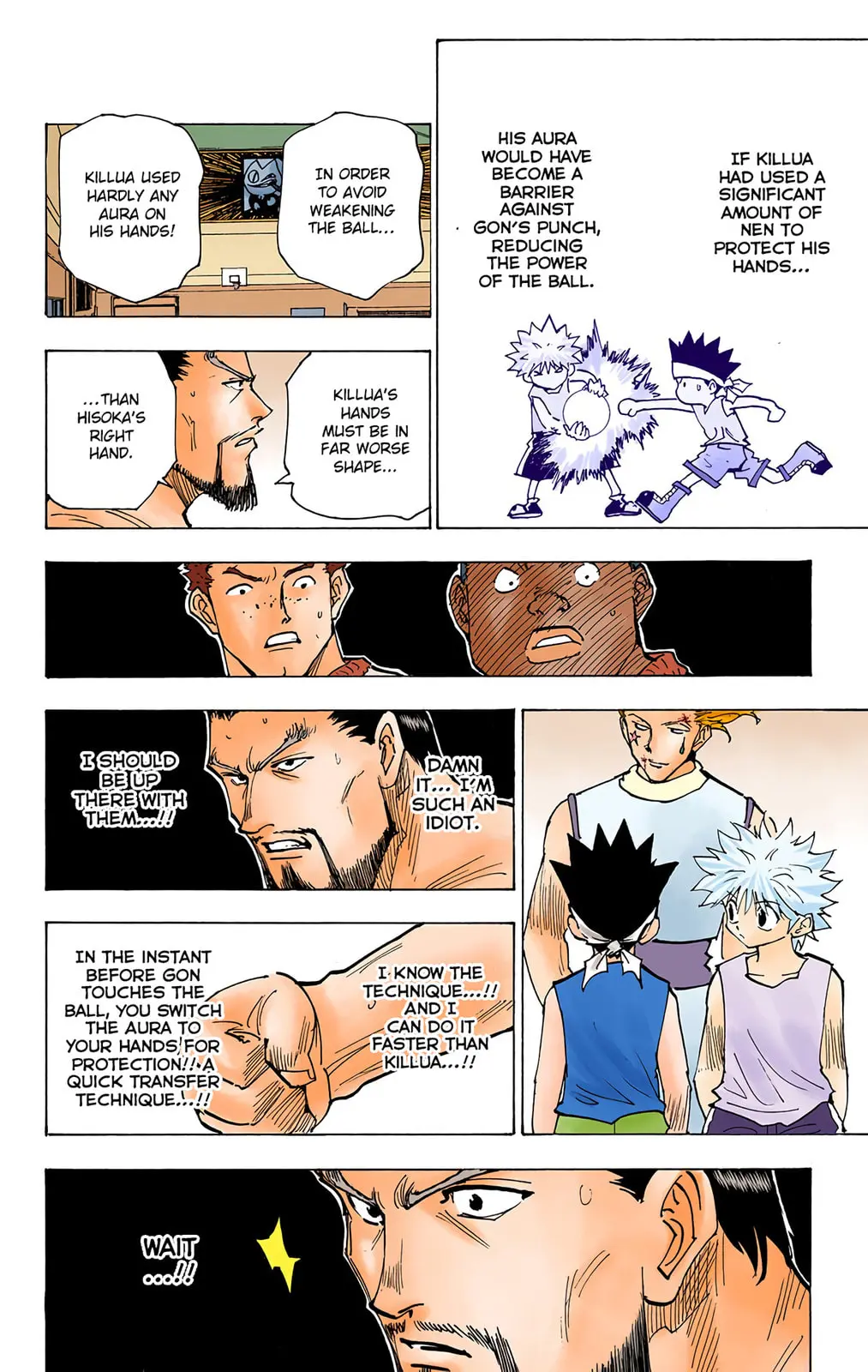 Hunter x Hunter Colored Manga, chapter 166, page 4