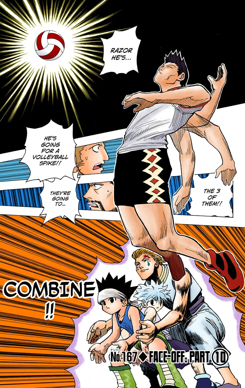 Hunter x Hunter Colored Manga, chapter 167, page 1