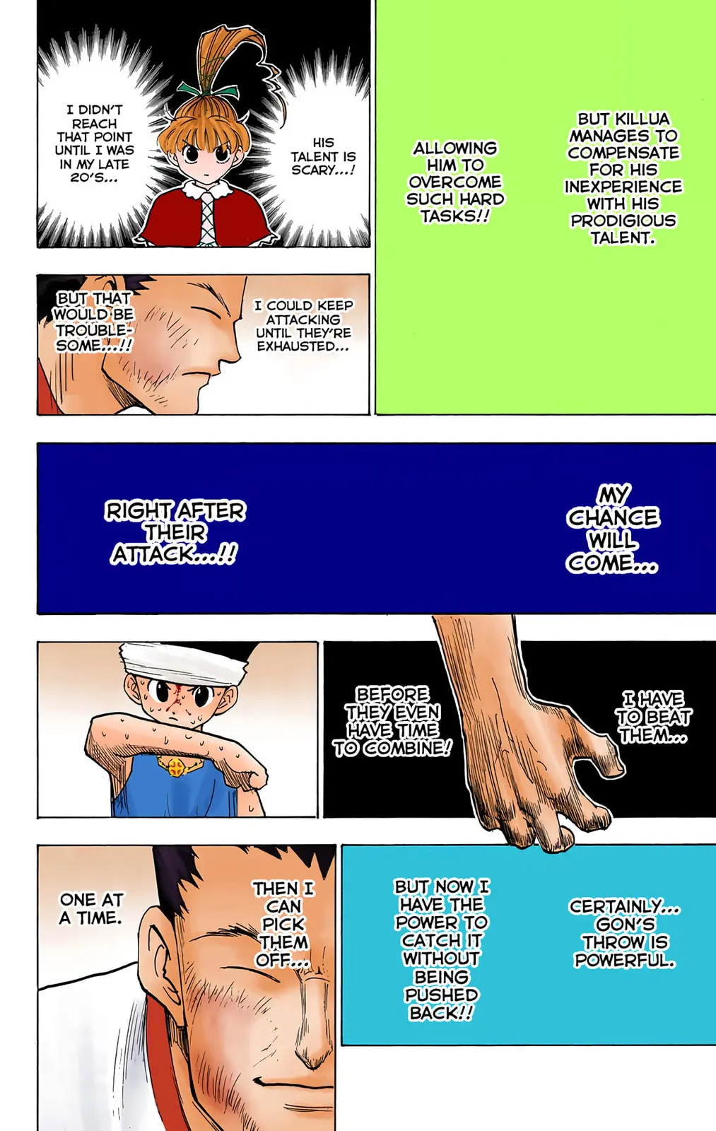 Hunter x Hunter Colored Manga, chapter 167, page 9