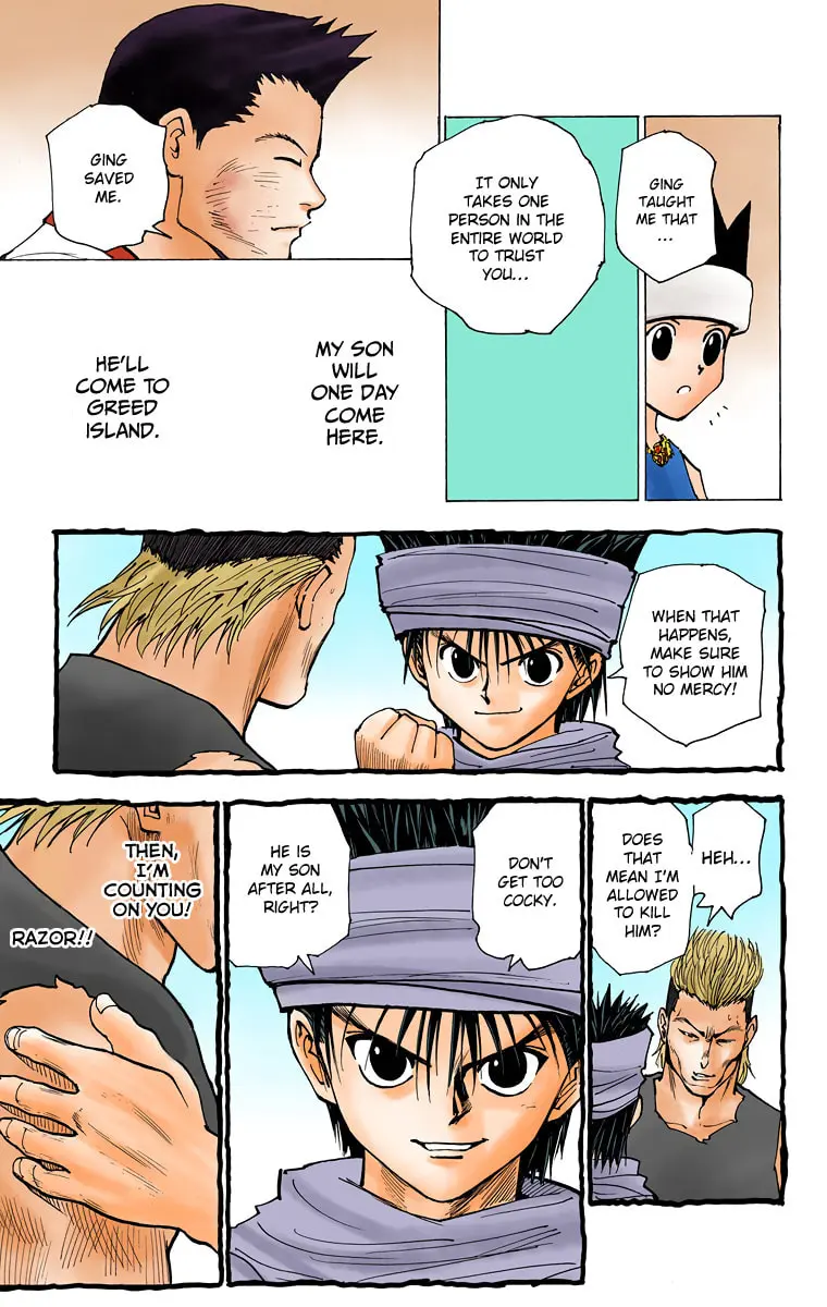 Hunter x Hunter Colored Manga, chapter 169, page 3