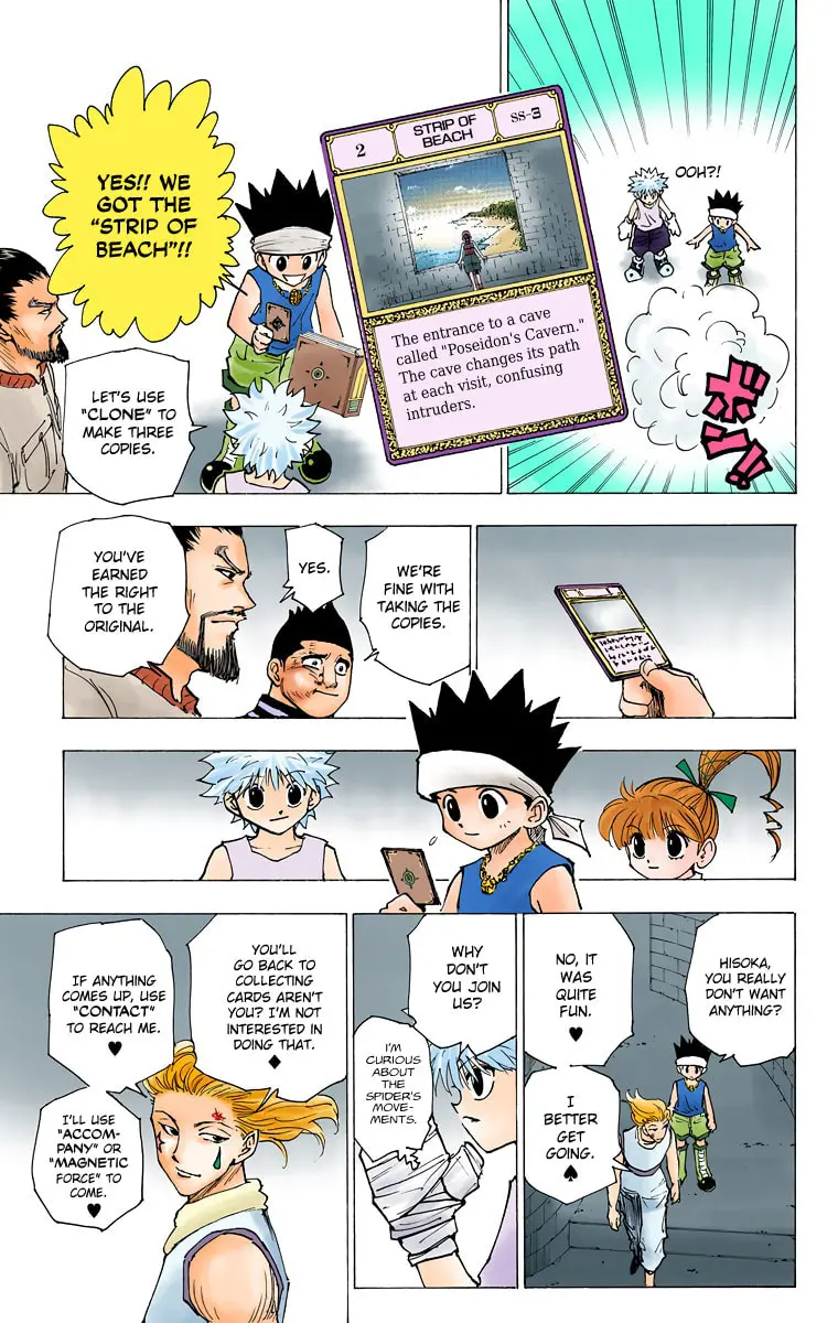Hunter x Hunter Colored Manga, chapter 169, page 9