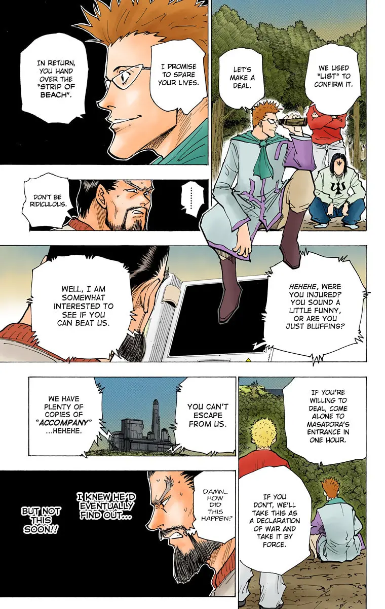 Hunter x Hunter Colored Manga, chapter 169, page 13