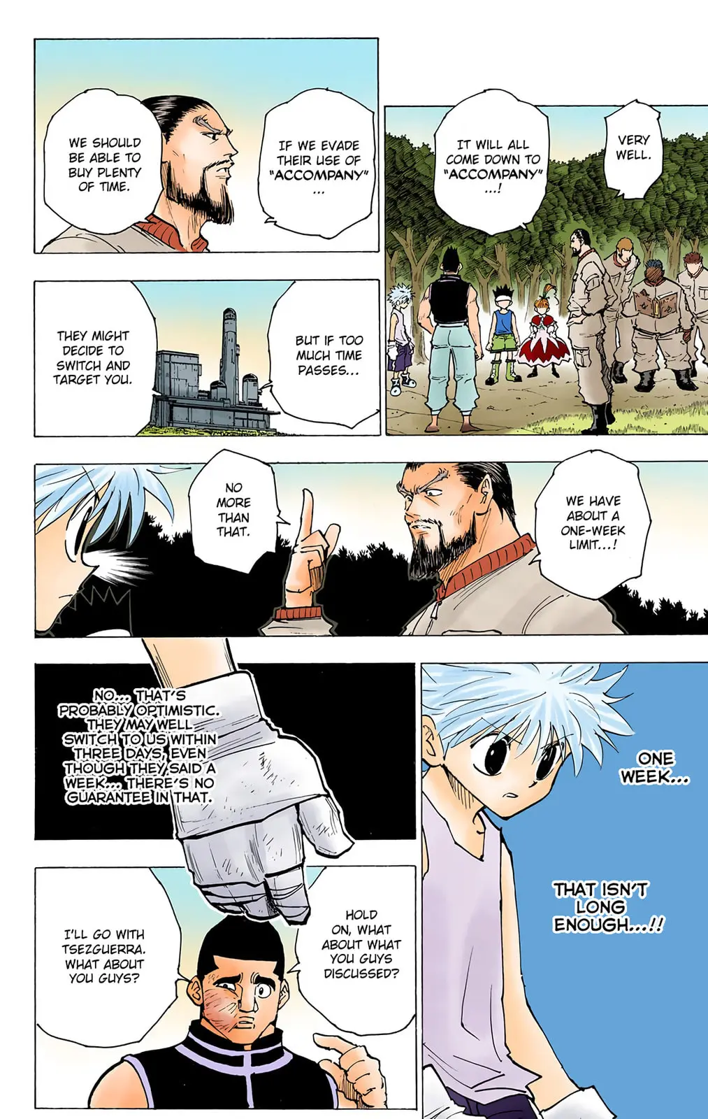 Hunter x Hunter Colored Manga, chapter 170, page 4