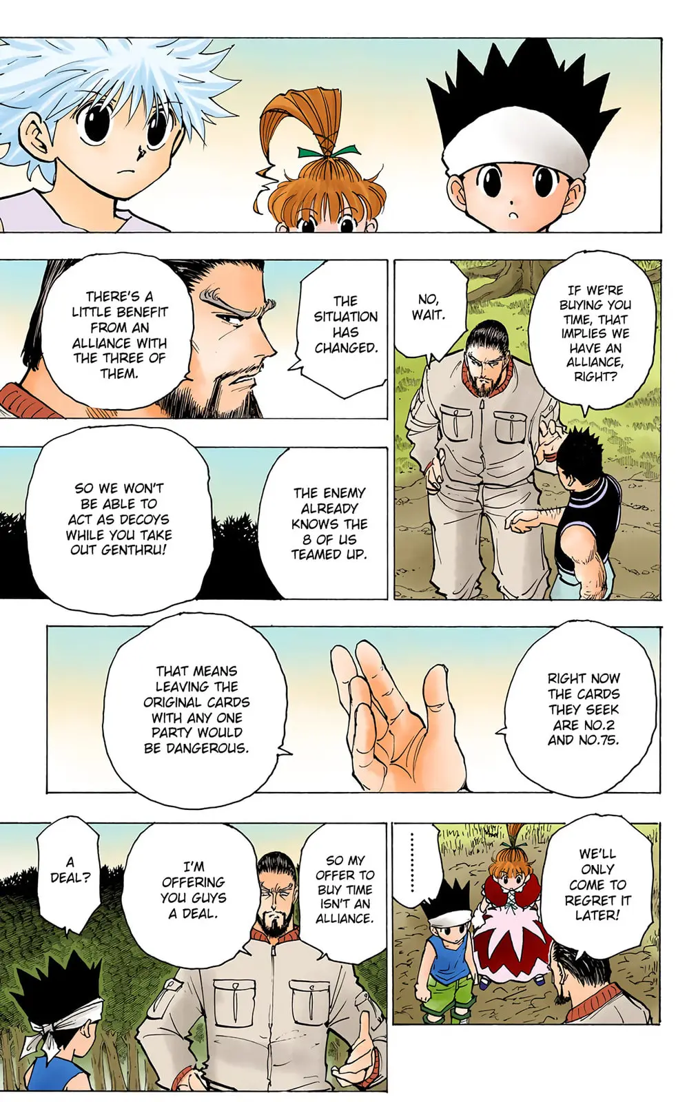 Hunter x Hunter Colored Manga, chapter 170, page 5