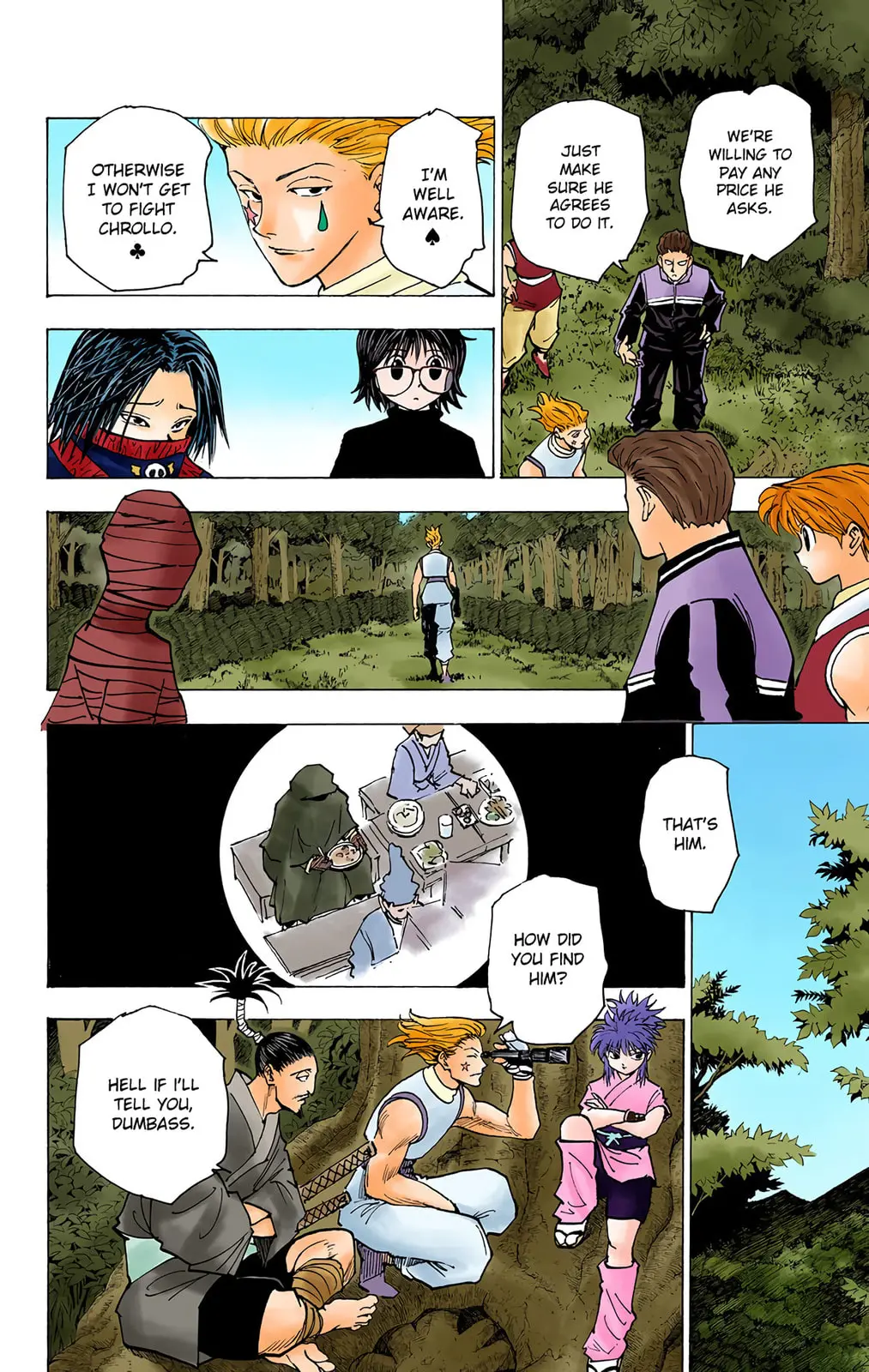 Hunter x Hunter Colored Manga, chapter 170, page 10