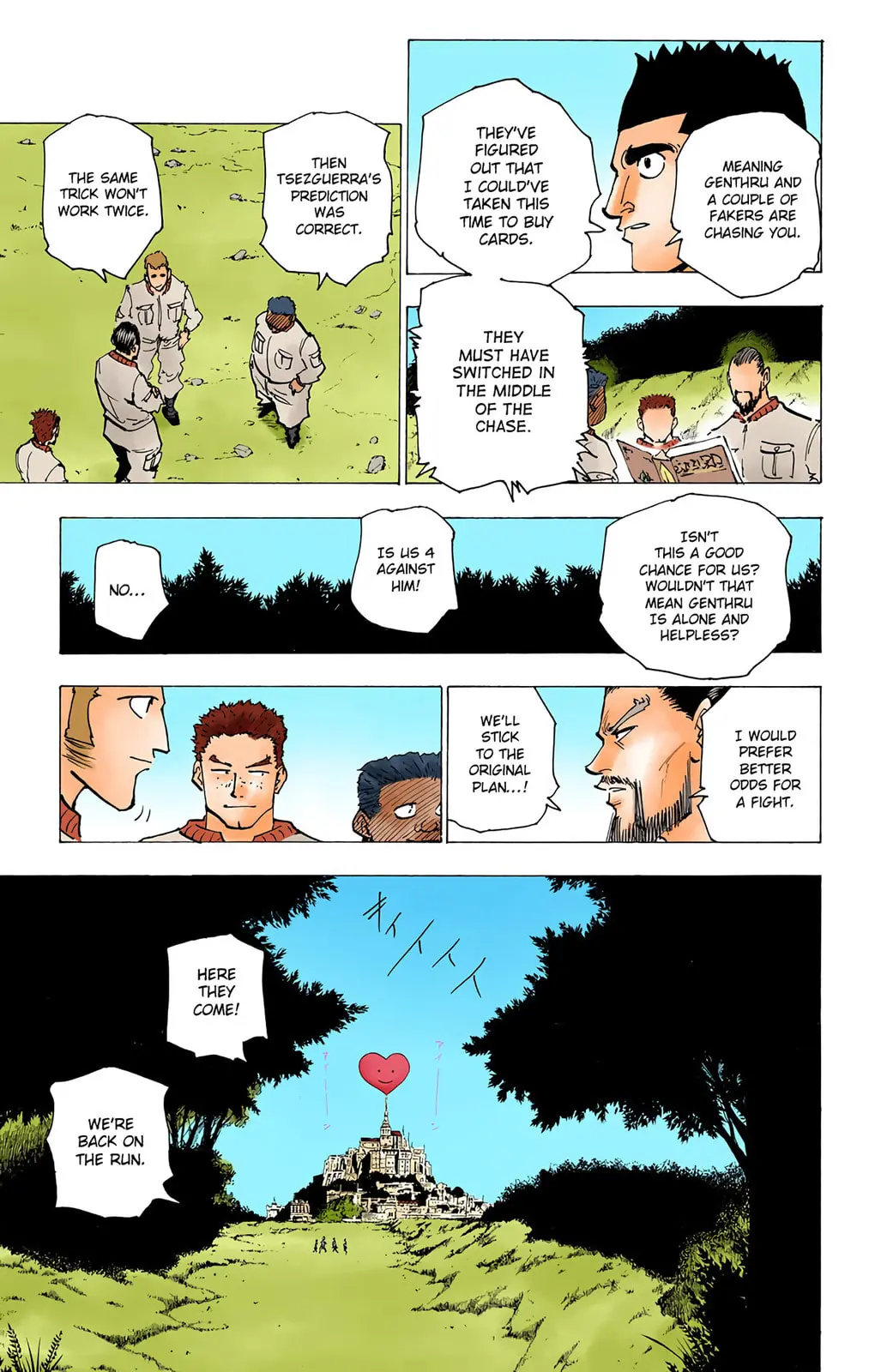 Hunter x Hunter Colored Manga, chapter 173, page 5