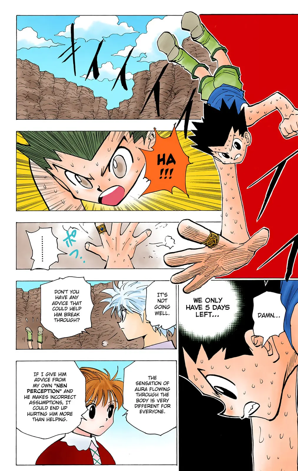 Hunter x Hunter Colored Manga, chapter 173, page 6