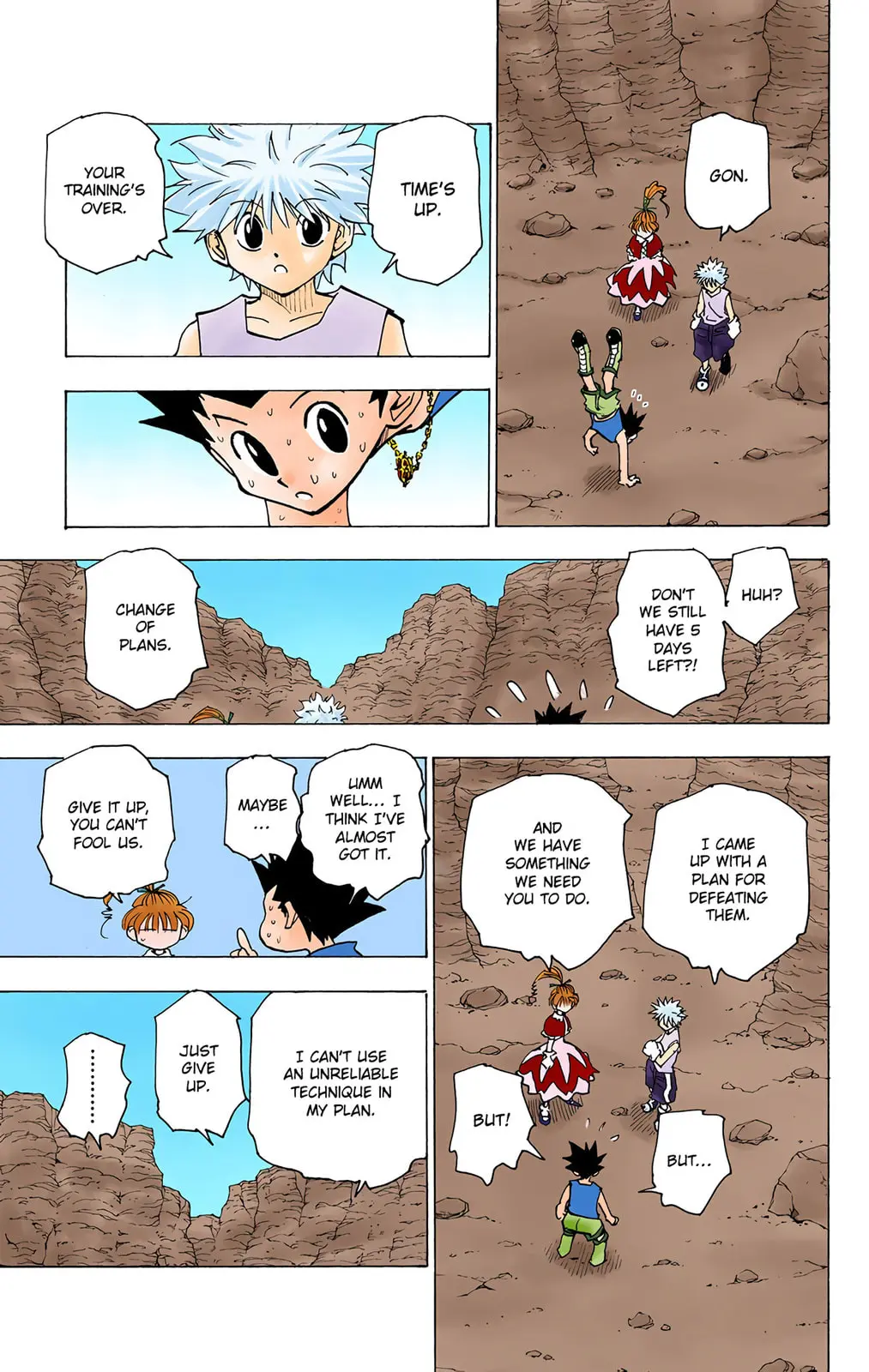 Hunter x Hunter Colored Manga, chapter 173, page 7