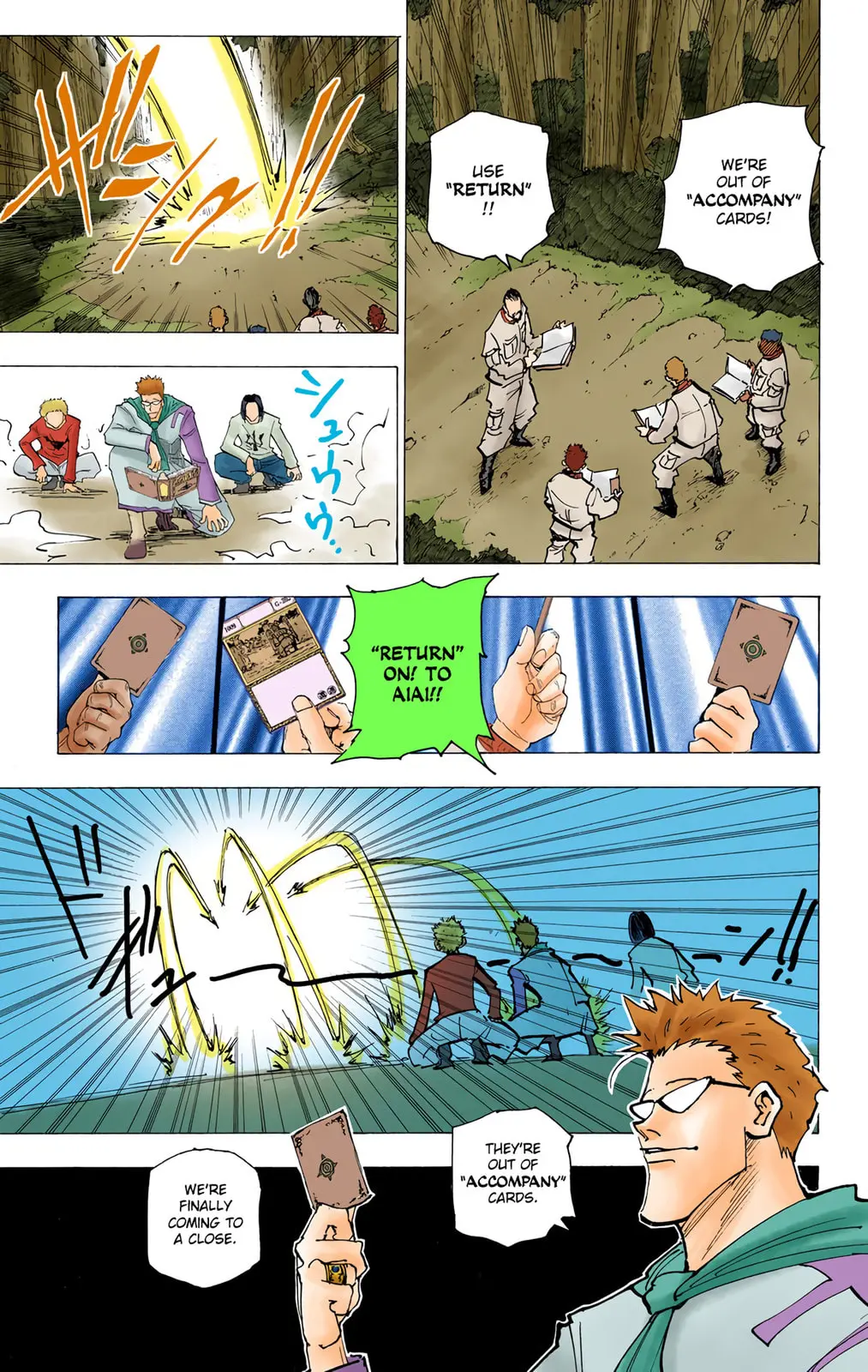 Hunter x Hunter Colored Manga, chapter 173, page 9