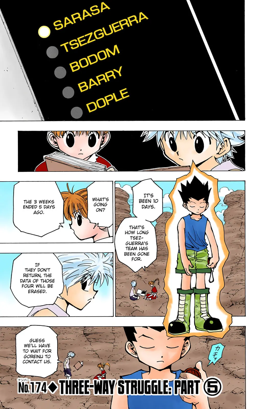 Hunter x Hunter Colored Manga, chapter 174, page 1