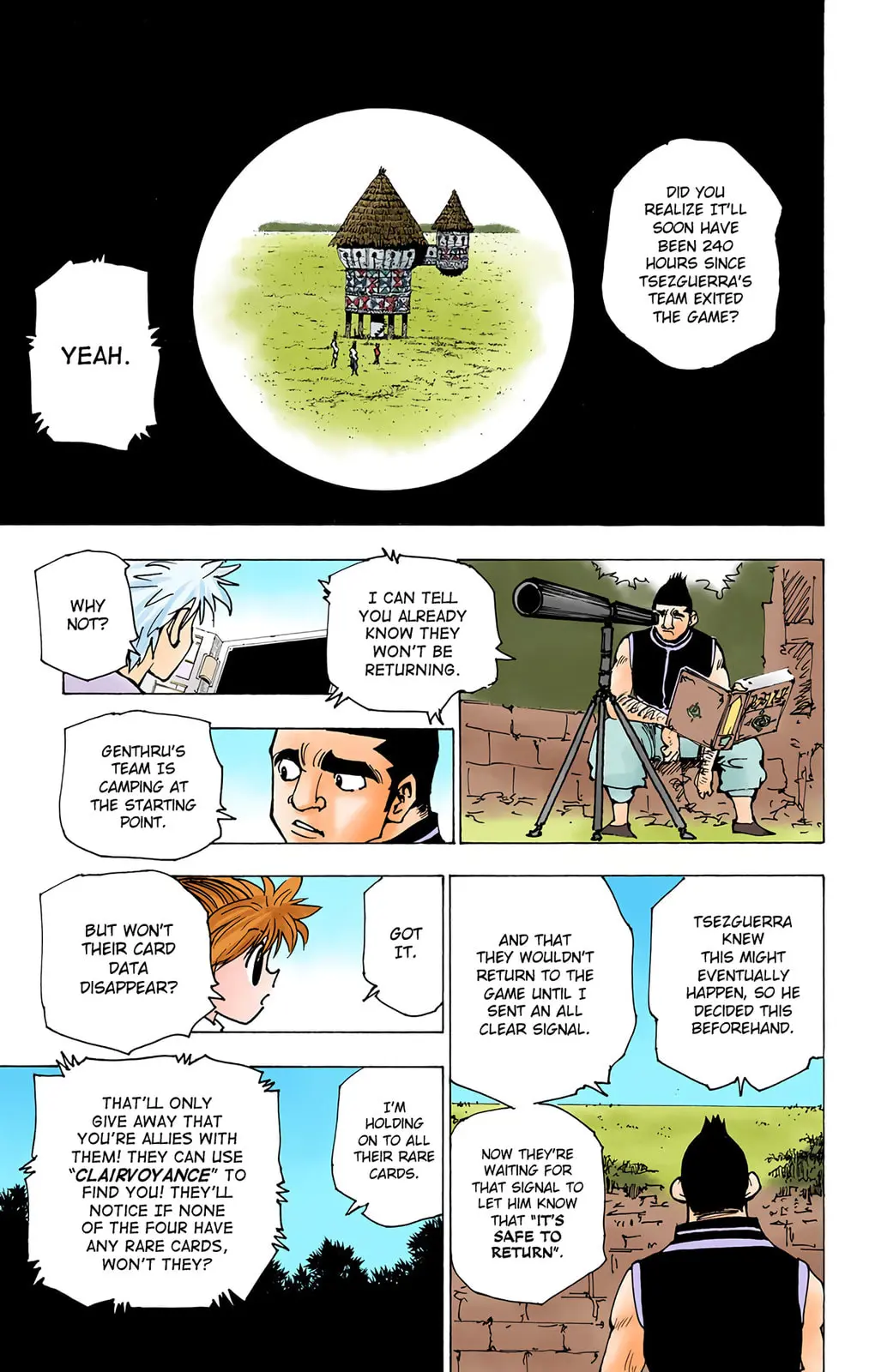 Hunter x Hunter Colored Manga, chapter 174, page 3