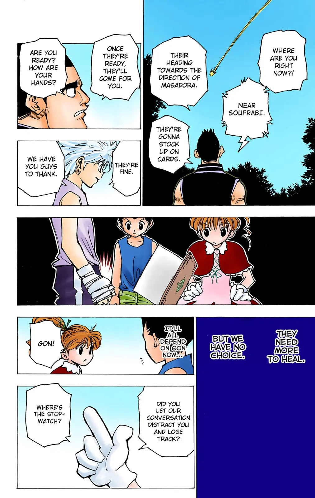 Hunter x Hunter Colored Manga, chapter 174, page 8