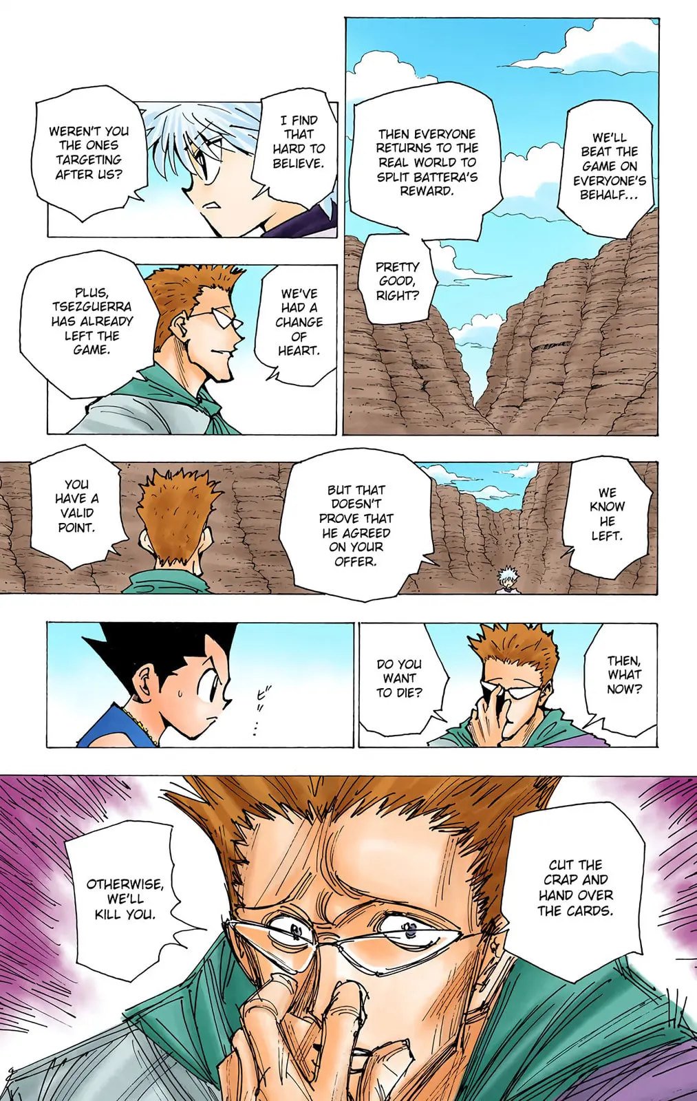 Hunter x Hunter Colored Manga, chapter 175, page 5