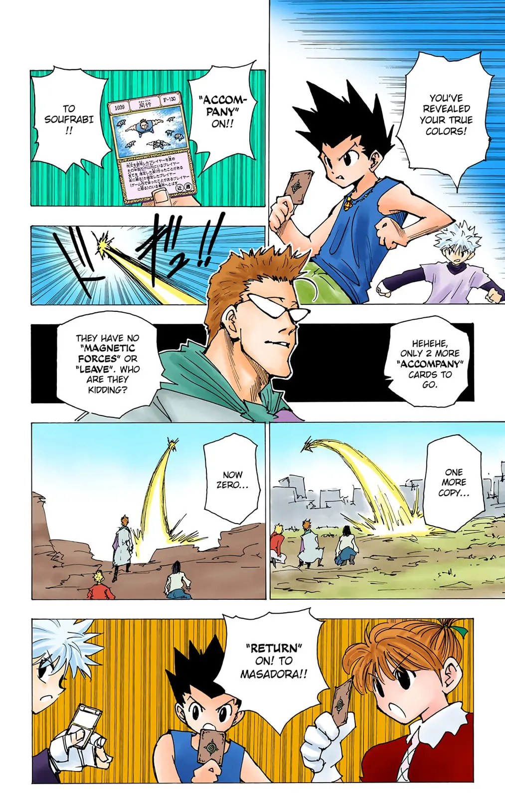 Hunter x Hunter Colored Manga, chapter 175, page 6