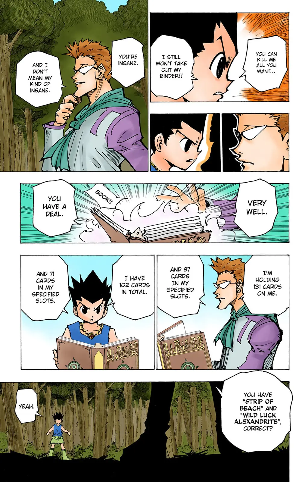Hunter x Hunter Colored Manga, chapter 176, page 8