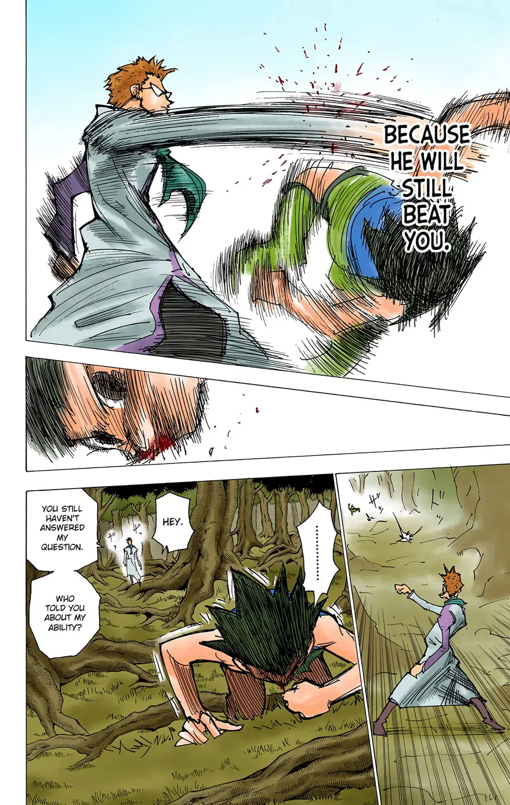 Hunter x Hunter Colored Manga, chapter 176, page 15
