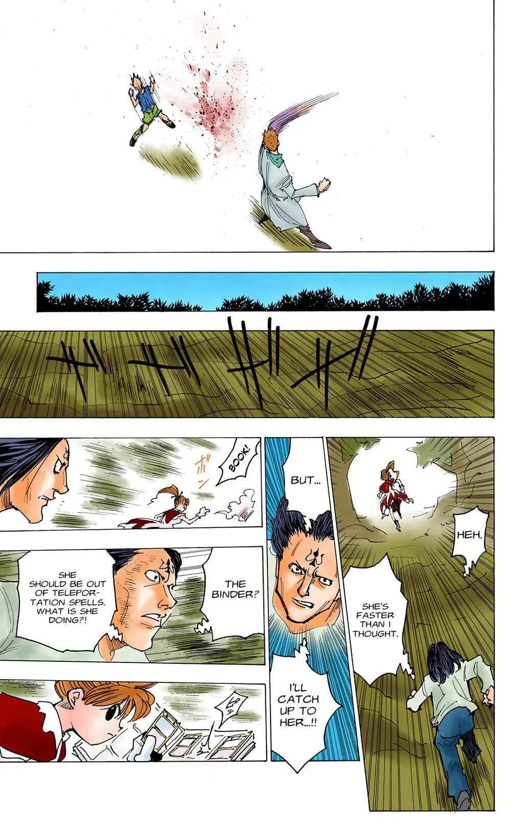 Hunter x Hunter Colored Manga, chapter 177, page 5