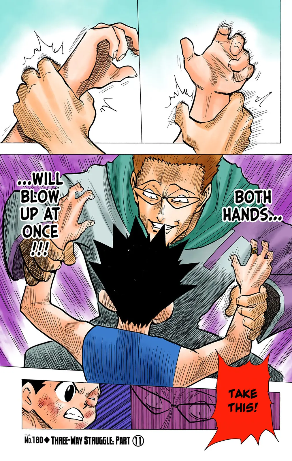 Hunter x Hunter Colored Manga, chapter 180, page 1
