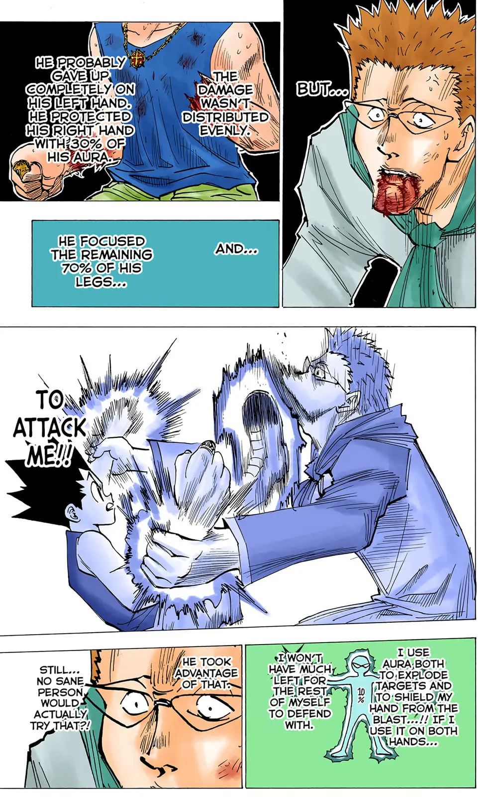 Hunter x Hunter Colored Manga, chapter 180, page 7