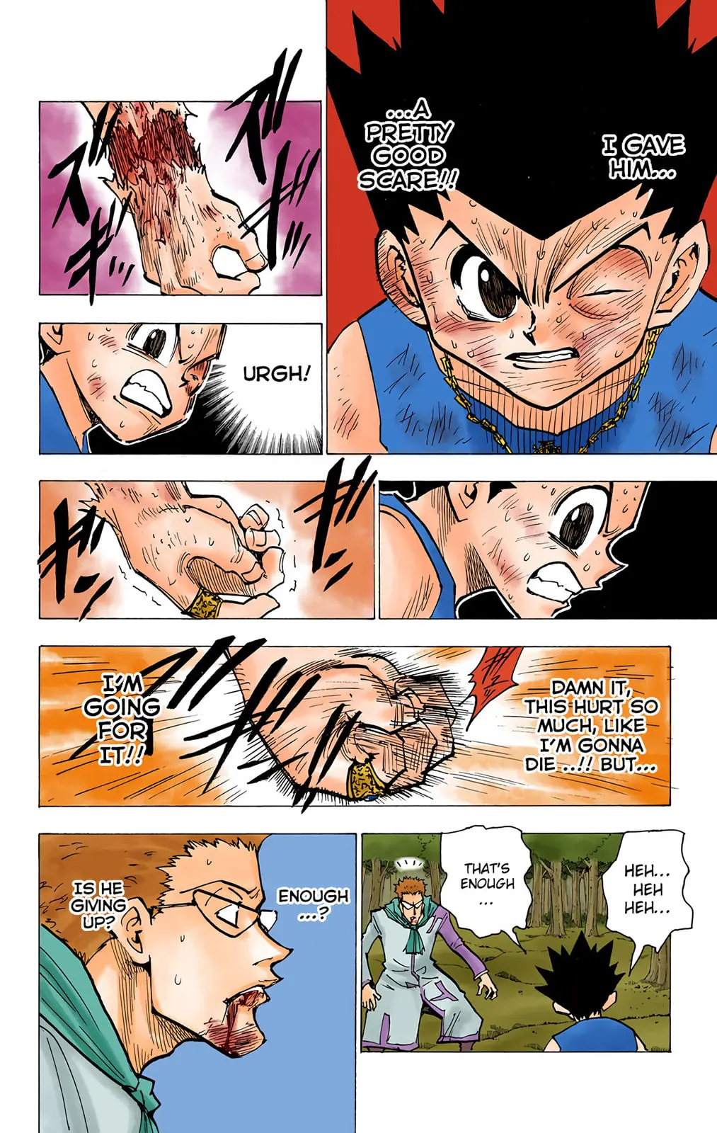 Hunter x Hunter Colored Manga, chapter 180, page 8