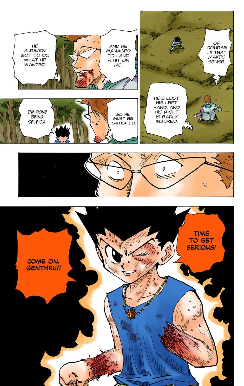 Hunter x Hunter Colored Manga, chapter 180, page 9
