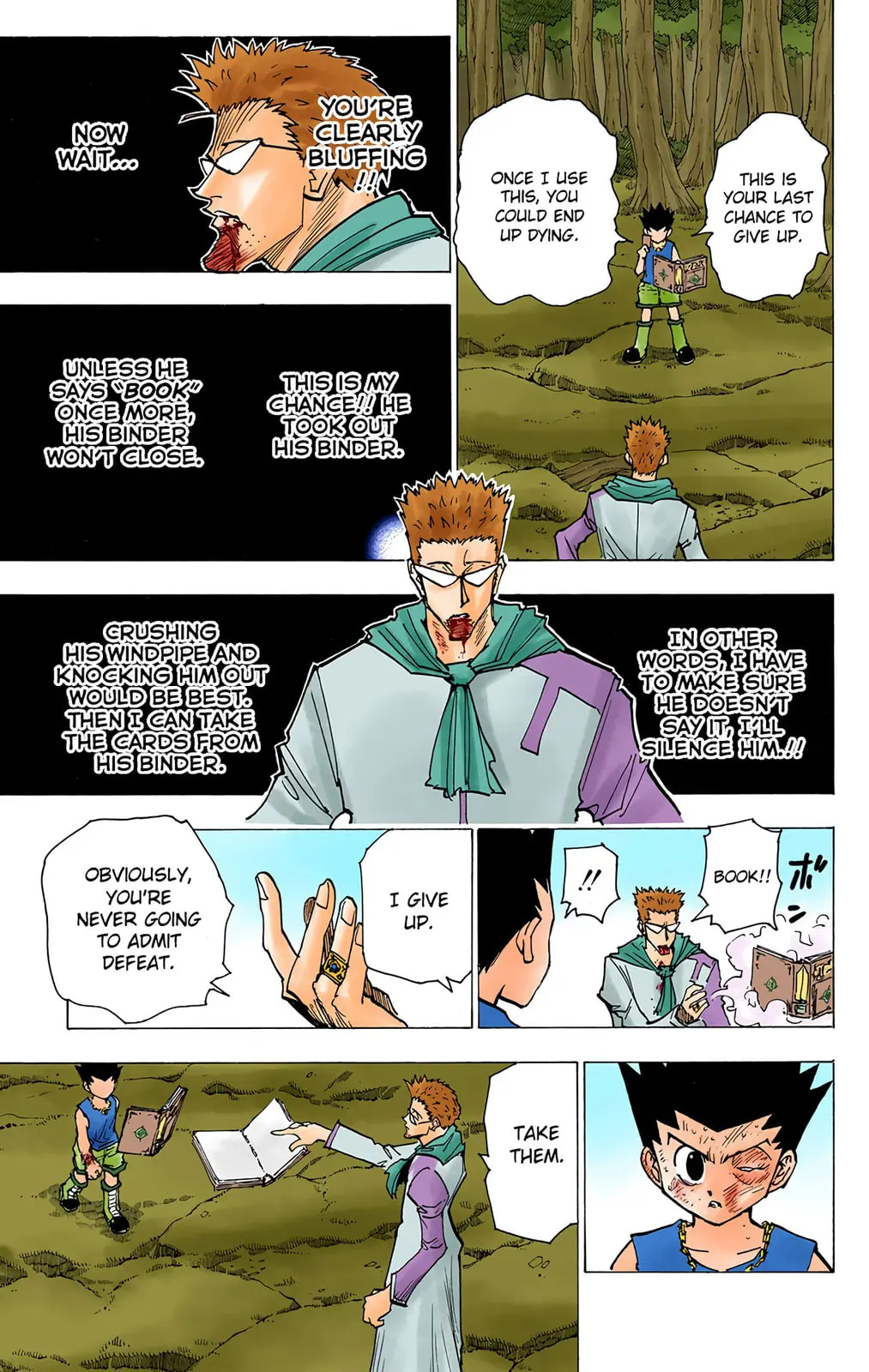 Hunter x Hunter Colored Manga, chapter 180, page 11