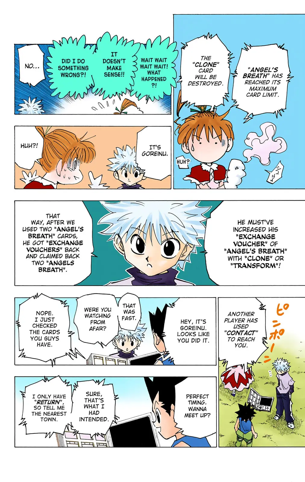 Hunter x Hunter Colored Manga, chapter 182, page 4