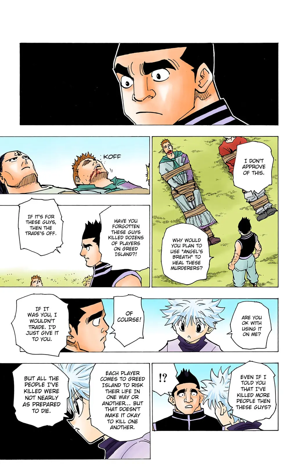 Hunter x Hunter Colored Manga, chapter 182, page 5