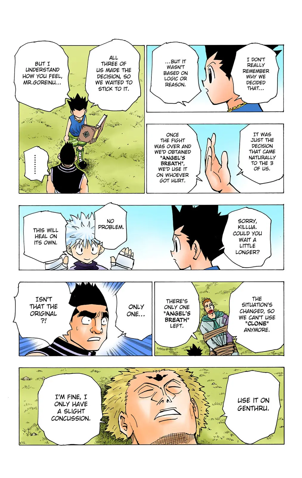 Hunter x Hunter Colored Manga, chapter 182, page 7