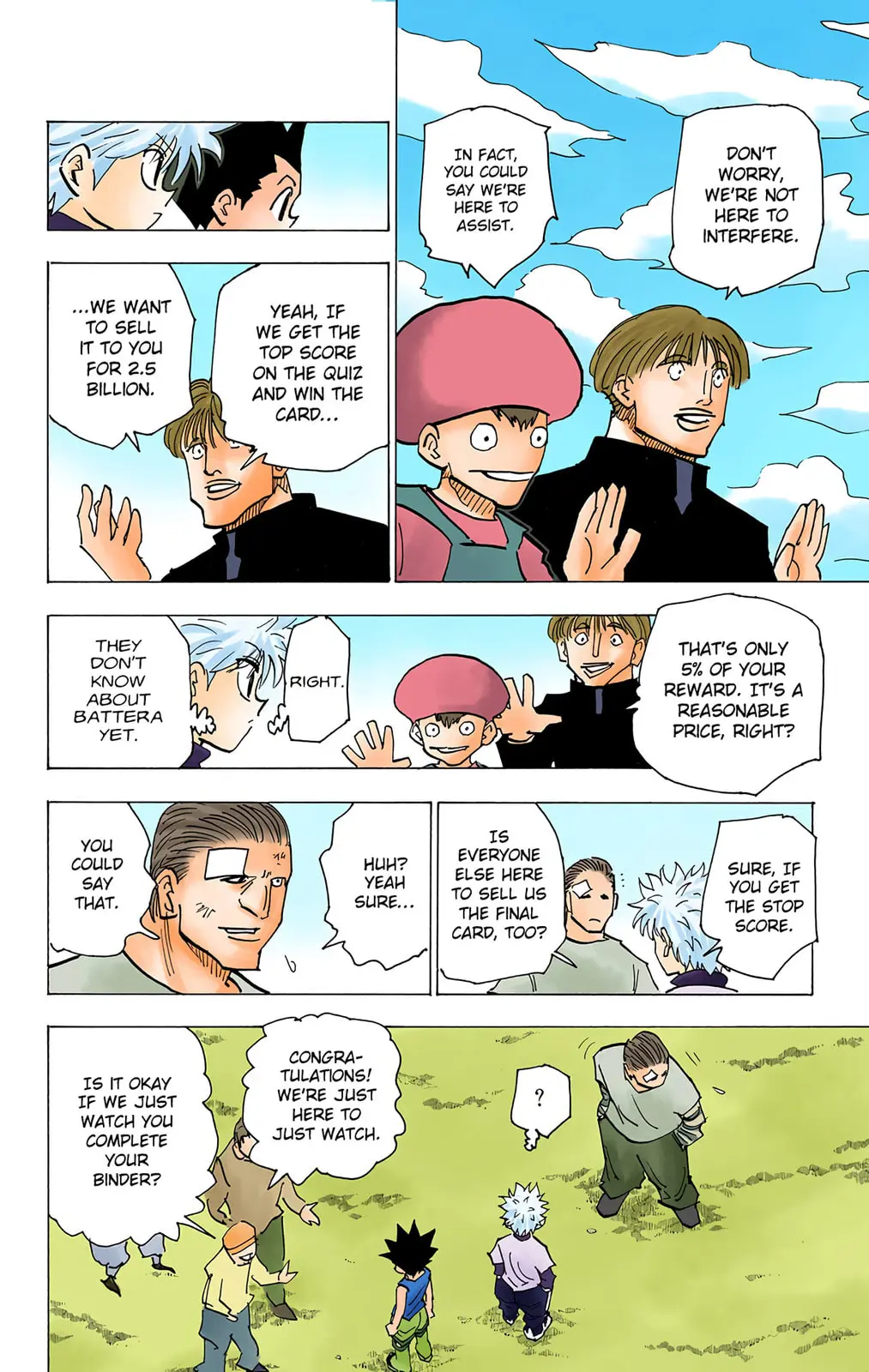 Hunter x Hunter Colored Manga, chapter 183, page 2