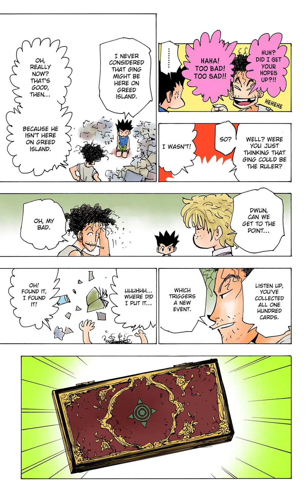 Hunter x Hunter Colored Manga, chapter 184, page 3