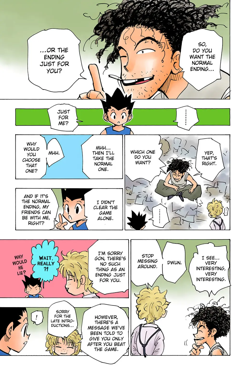 Hunter x Hunter Colored Manga, chapter 184, page 5