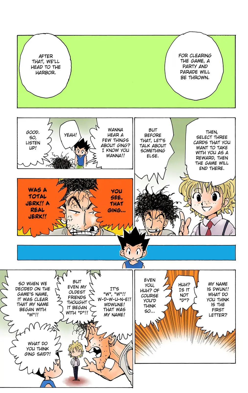Hunter x Hunter Colored Manga, chapter 184, page 7