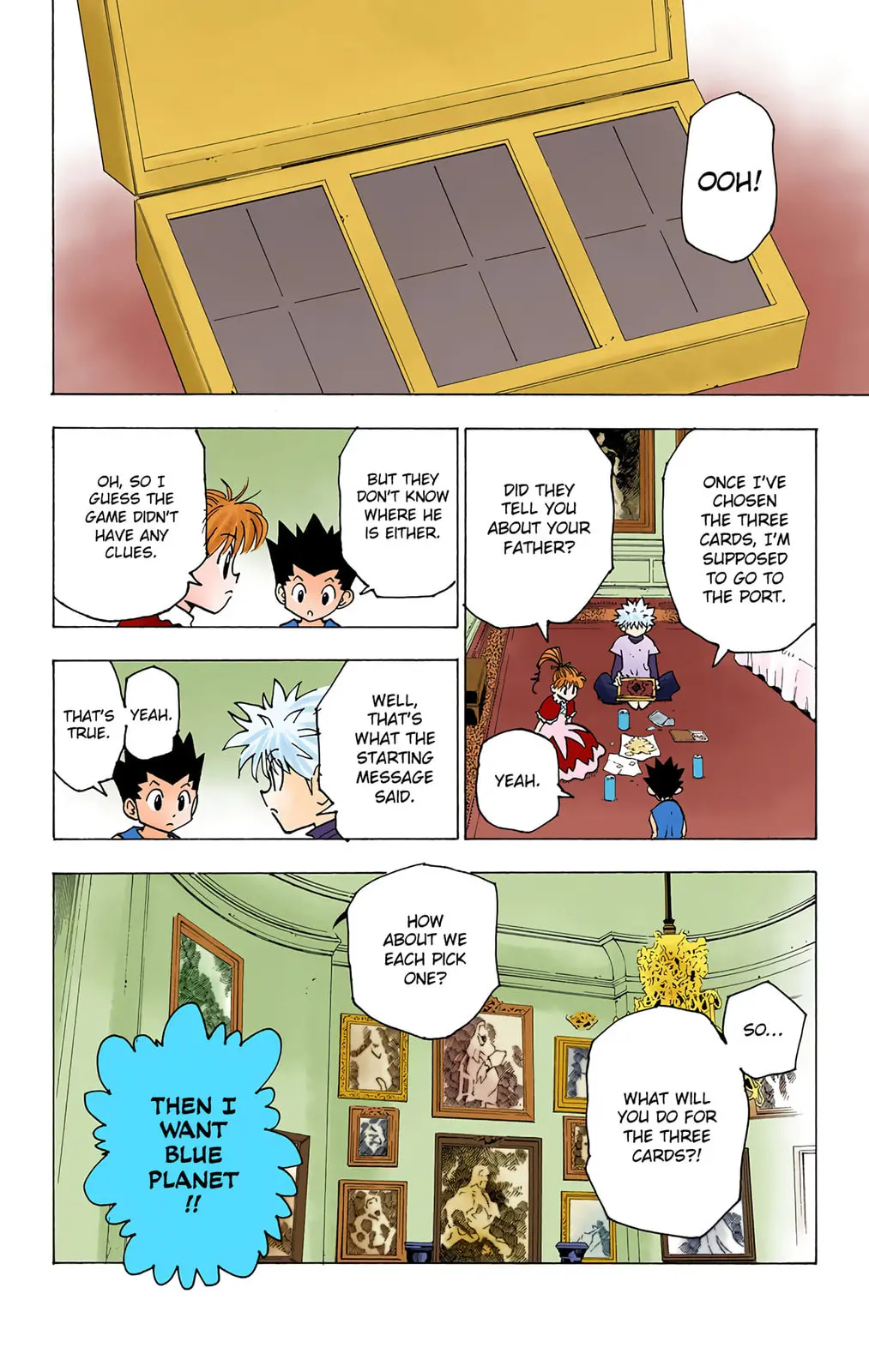 Hunter x Hunter Colored Manga, chapter 184, page 12