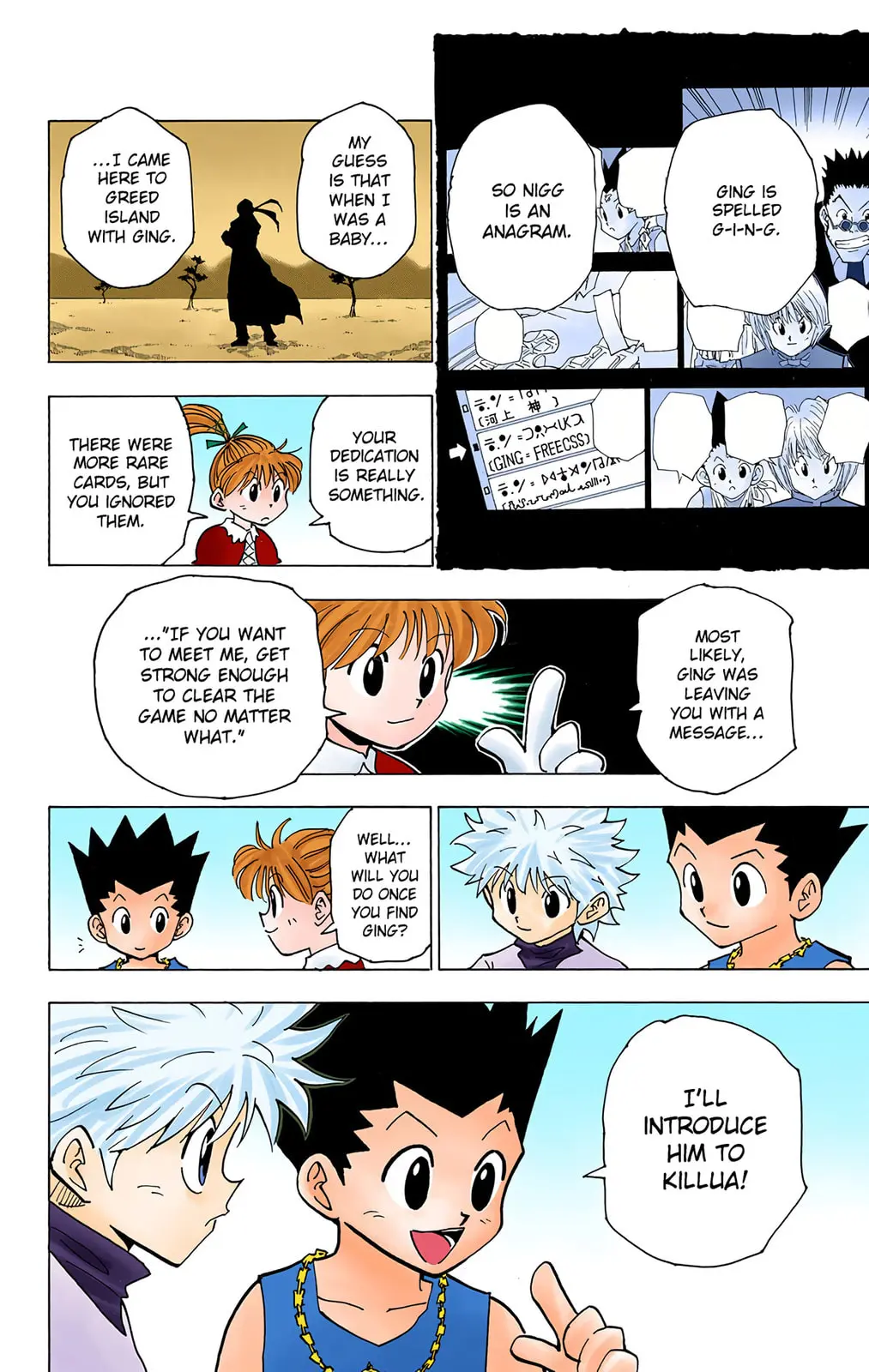 Hunter x Hunter Colored Manga, chapter 185, page 6