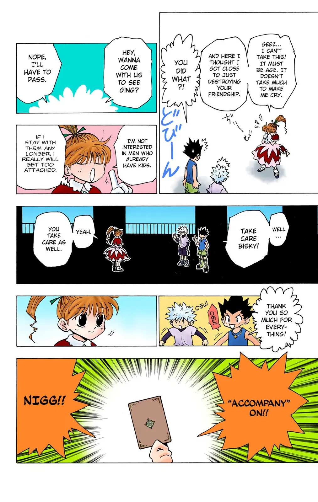 Hunter x Hunter Colored Manga, chapter 185, page 8