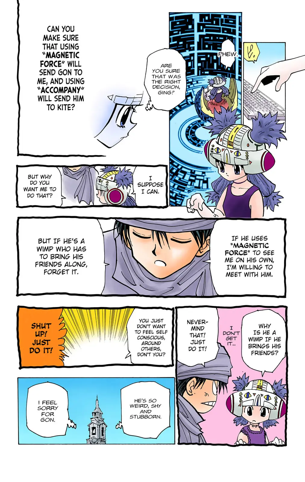 Hunter x Hunter Colored Manga, chapter 185, page 13