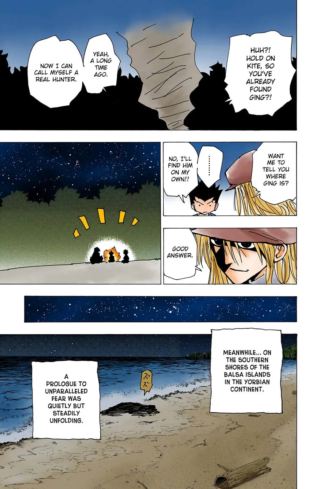 Hunter x Hunter Colored Manga, chapter 185, page 14