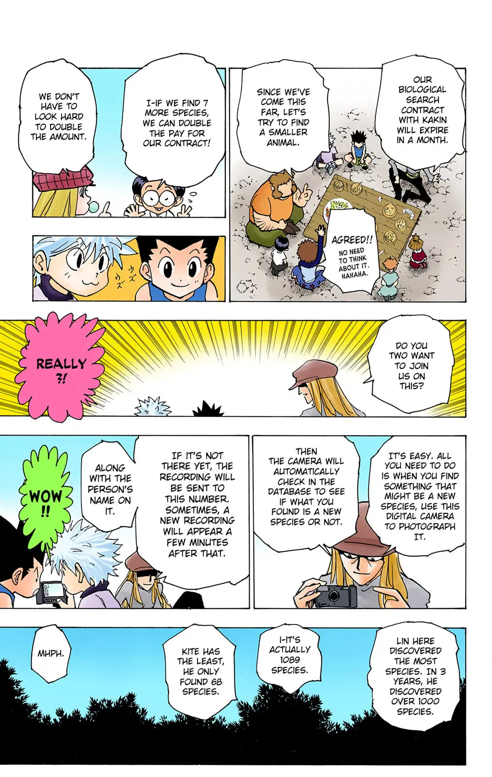 Hunter x Hunter Colored Manga, chapter 186, page 9