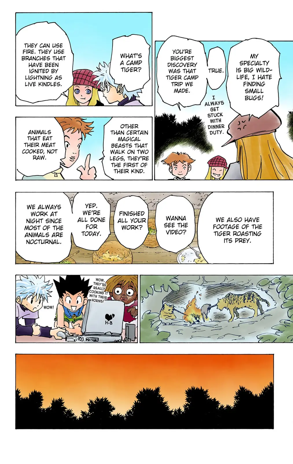 Hunter x Hunter Colored Manga, chapter 186, page 10