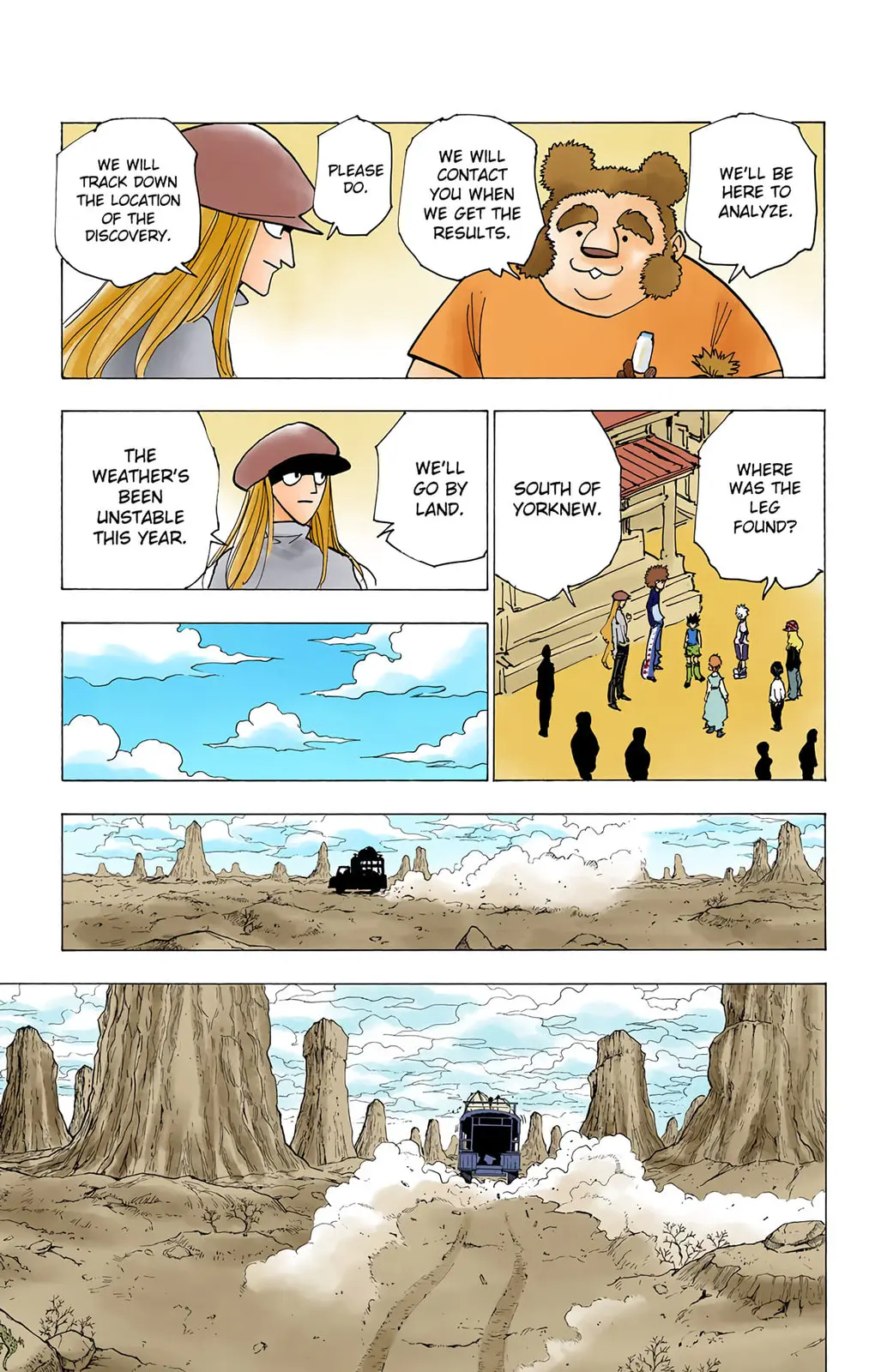 Hunter x Hunter Colored Manga, chapter 187, page 7