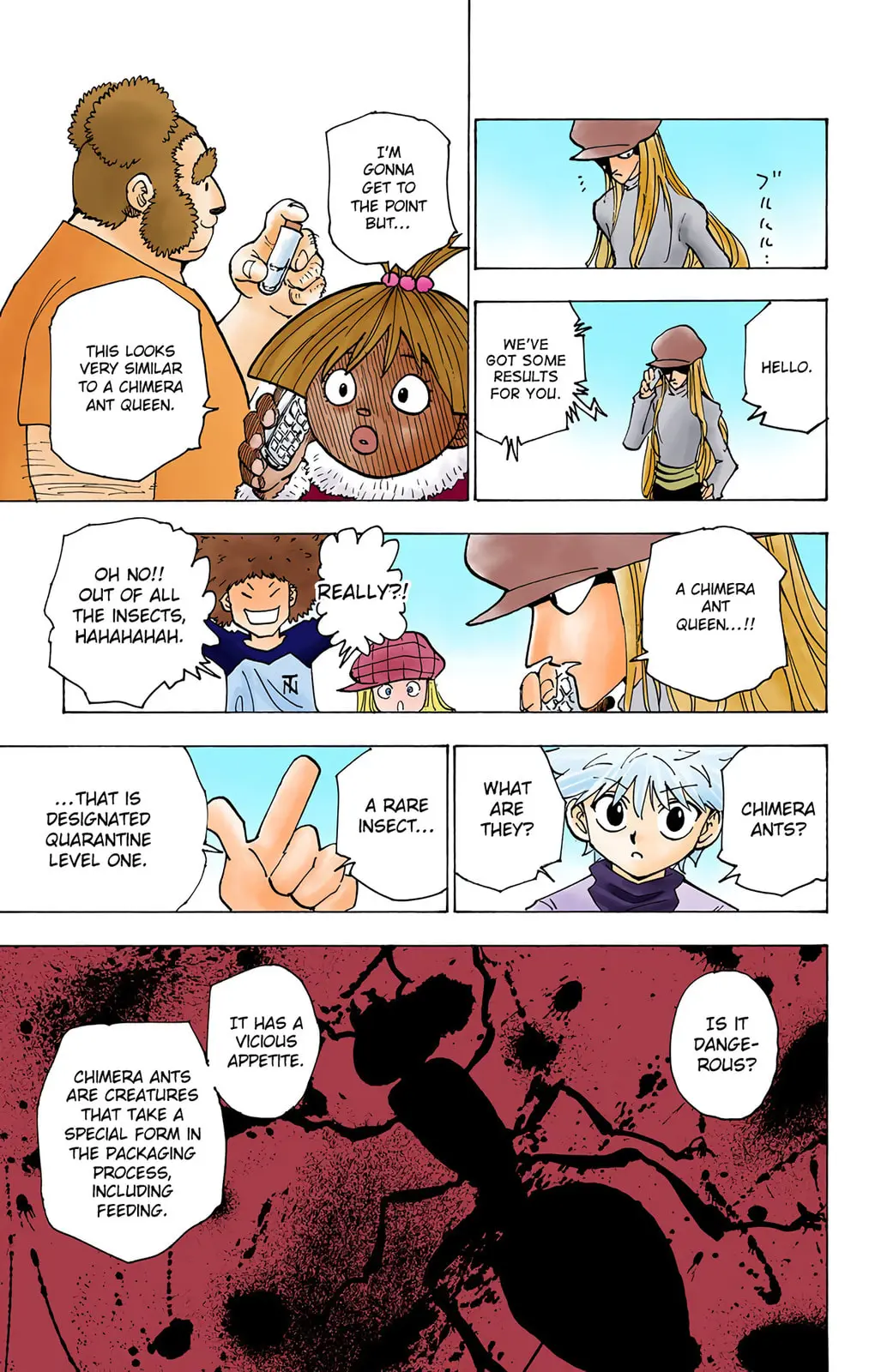 Hunter x Hunter Colored Manga, chapter 187, page 11