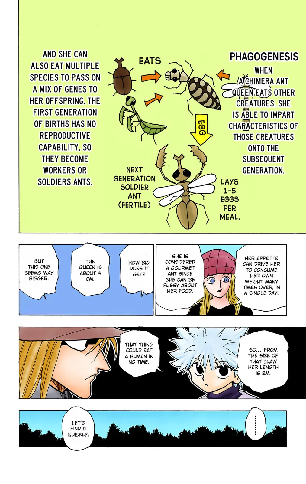 Hunter x Hunter Colored Manga, chapter 187, page 12