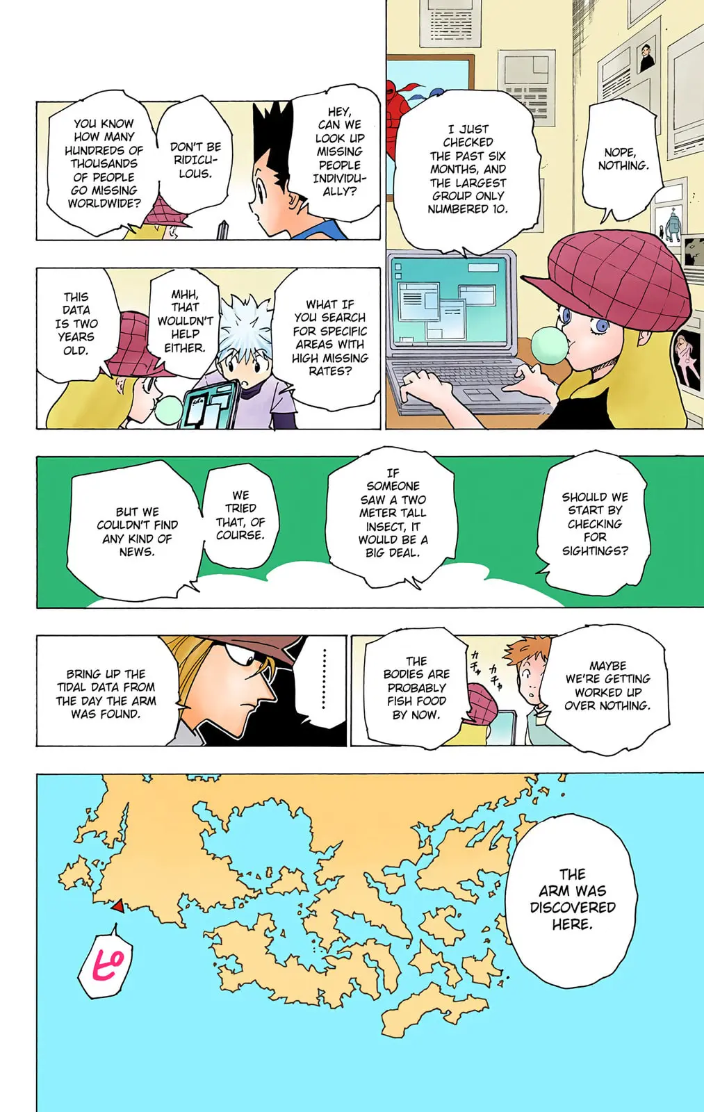 Hunter x Hunter Colored Manga, chapter 188, page 7