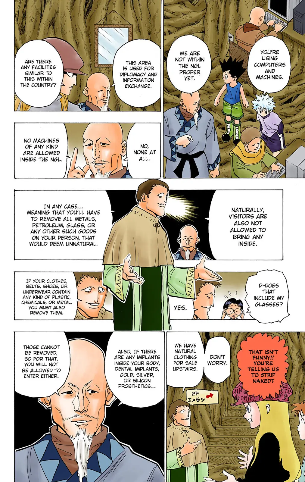 Hunter x Hunter Colored Manga, chapter 189, page 2