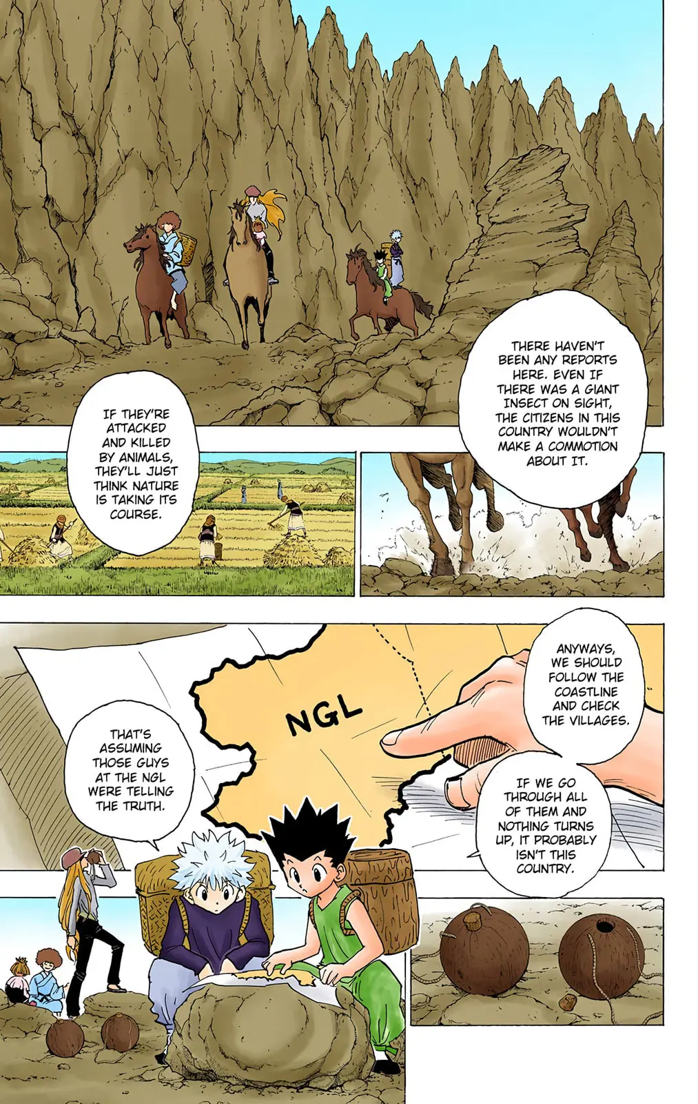 Hunter x Hunter Colored Manga, chapter 189, page 5