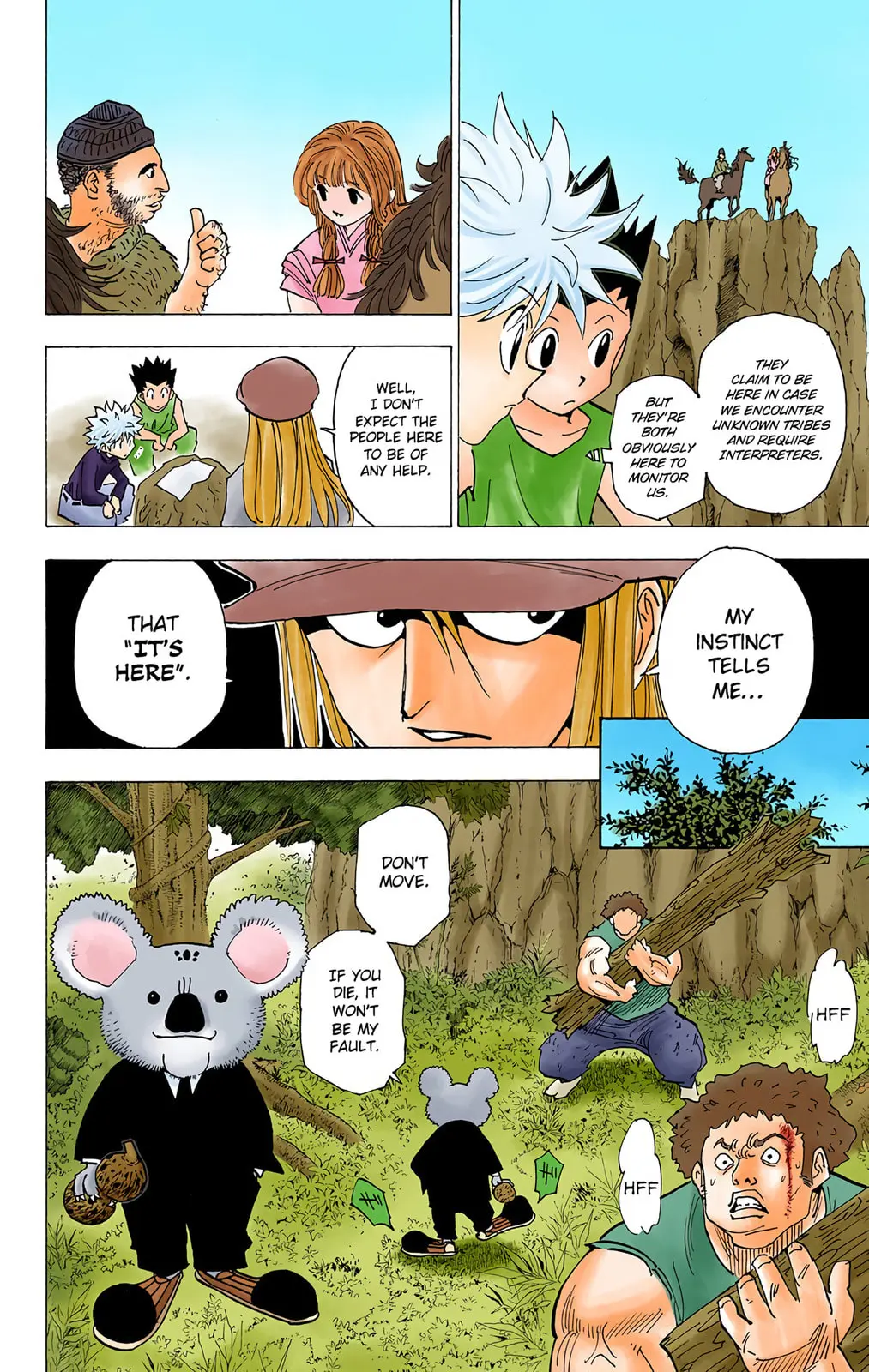 Hunter x Hunter Colored Manga, chapter 189, page 6
